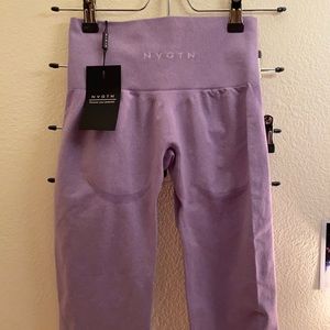 NVGTN XS Lilac seamless contour leggings NEW